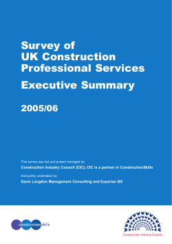 Free - Construction Industry Council