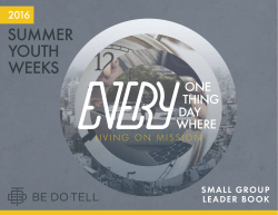 leader book small group