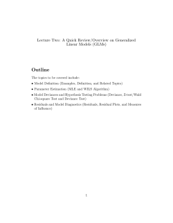 Lecture 2 - stat.rutgers.edu