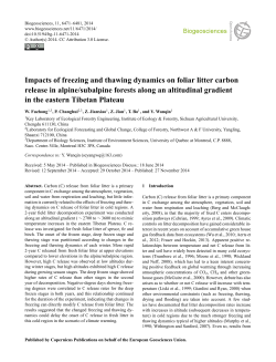 Article - Biogeosciences