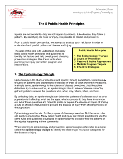Information Sheets