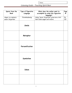 Listening Guide &ndash; Touching Spirit Bear