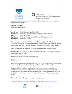 Slide Hampton - Marcus Hampton