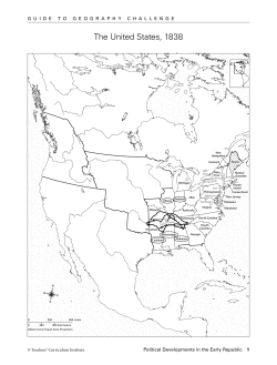 The United States, 1838