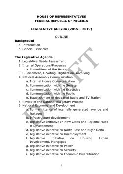 house of representatives federal republic of nigeria