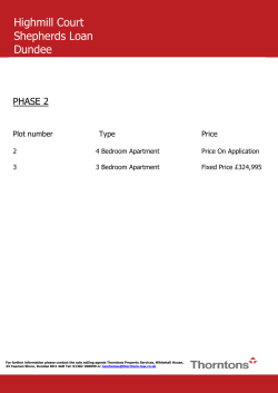Highmill Court - Thorntons Property