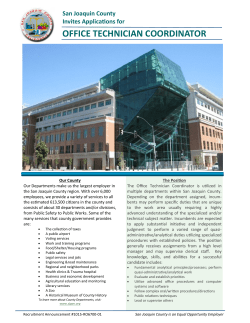 office technician coordinator