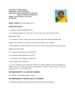 POSITION HELD MEMBERSHIP IN ACADEMIC BODIES