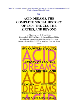 acid dreams, the complete social history of lsd