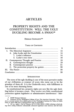 articles property rights and the constitution