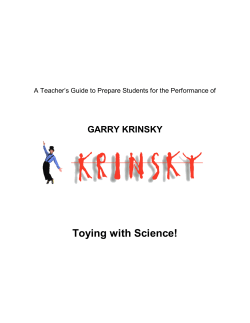 study guide - Garry Krinsky