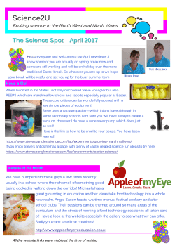 April 17 - Science2U