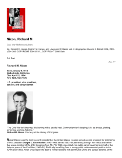 Nixon, Richard M. - Blackbird Library