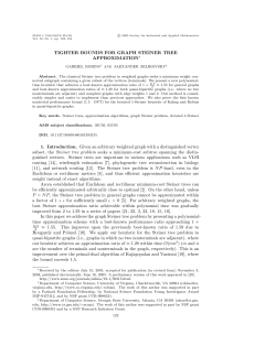 Tighter Bounds for Graph Steiner Tree Approximation