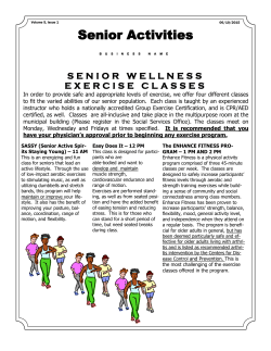 Senior Activities - Hillsborough Township