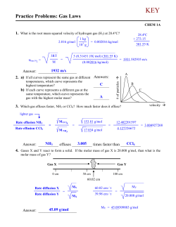 Gas Laws