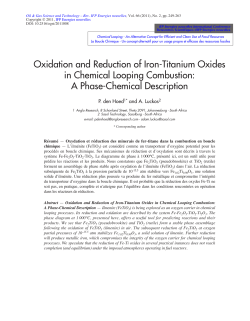 Oxidation and Reduction of Iron-Titanium Oxides
