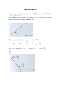 Polar Coordinates