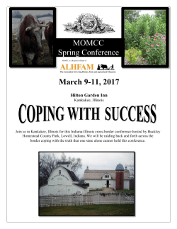 Spring Conference March 9 - 11 2017