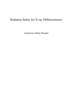 Radiation Safety for X-ray Diffractometers - X