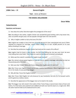 English GUETA &ndash; Notes &ndash; Dr. Bharti Dave