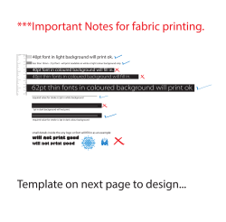 62pt thin fonts in coloured background will print ok