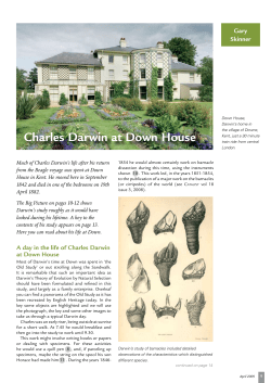 Charles Darwin at Down House