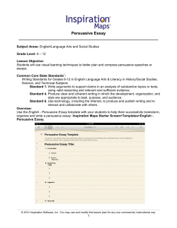 Research Paper Organizer - Inspiration Software, Inc.