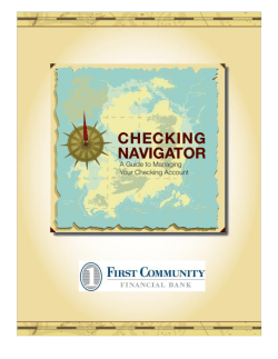 A Guide to Managing Your Checking Account