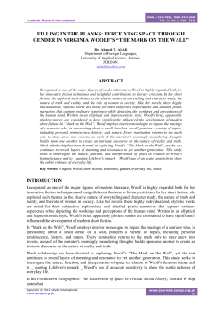 Abstract - SAVAP International