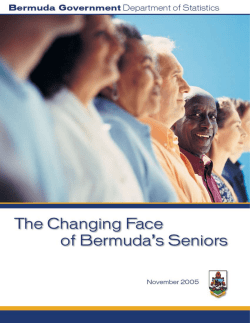 The Changing Face of Bermuda`s Seniors