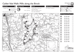 Calder Vale Walk: Mills along the Brock