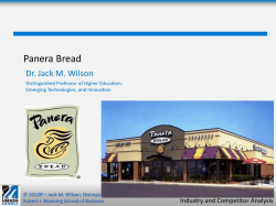 Panera Bread - jackmwilson.net