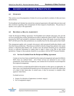 4. residents of other provinces