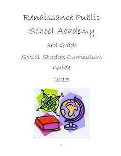 Third Grade - Renaissance Public School Academy