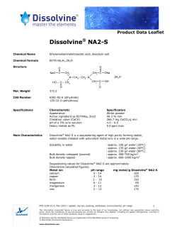 Dissolvine&reg; NA2-S