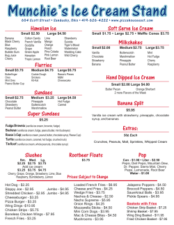 Munchie`s Ice Cream Stand Menu.cdr