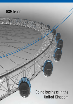 Doing business in the United Kingdom