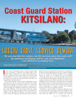 coast guard station kitsilano - Info