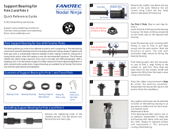 QRG - Using Support Bearing for Pole 2 and Pole 3.cdr