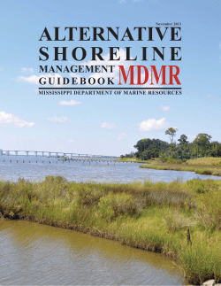 Alternative Shoreline Mangement Guidebook
