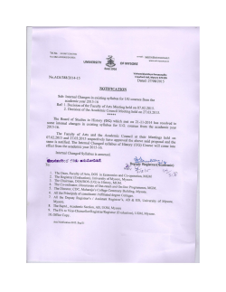 History - University of Mysore