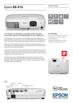 Epson EB-X10