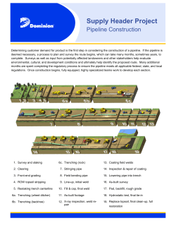 Pipeline Construction