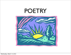 POETRY