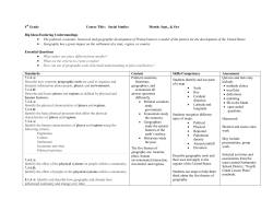 Social Studies - Grade 4 - Neshaminy School District