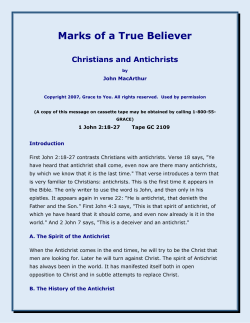 Marks of a True Believer by John MacArthur