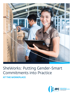 SheWorks: Putting Gender-Smart Commitments into Practice