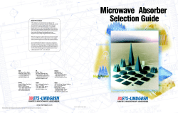 Microwave Absorber Selection Guide - ETS