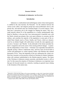 Christianity in Indonesia